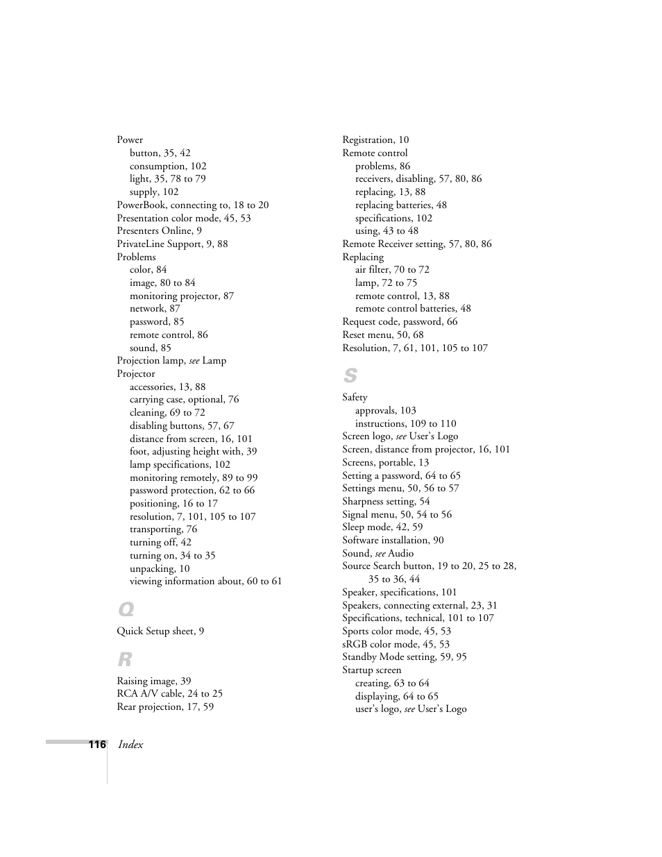 Nortel Networks 822p User Manual | Page 116 / 118