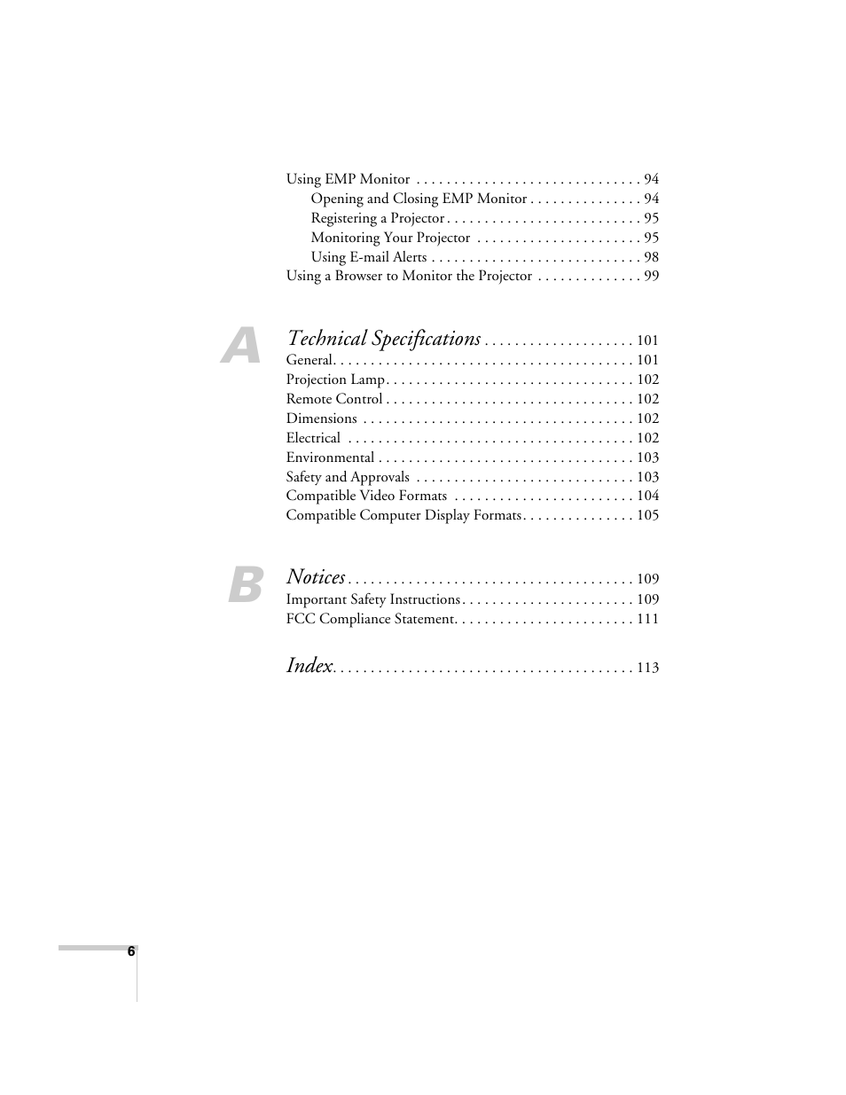 Nortel Networks 822p User Manual | Page 6 / 118