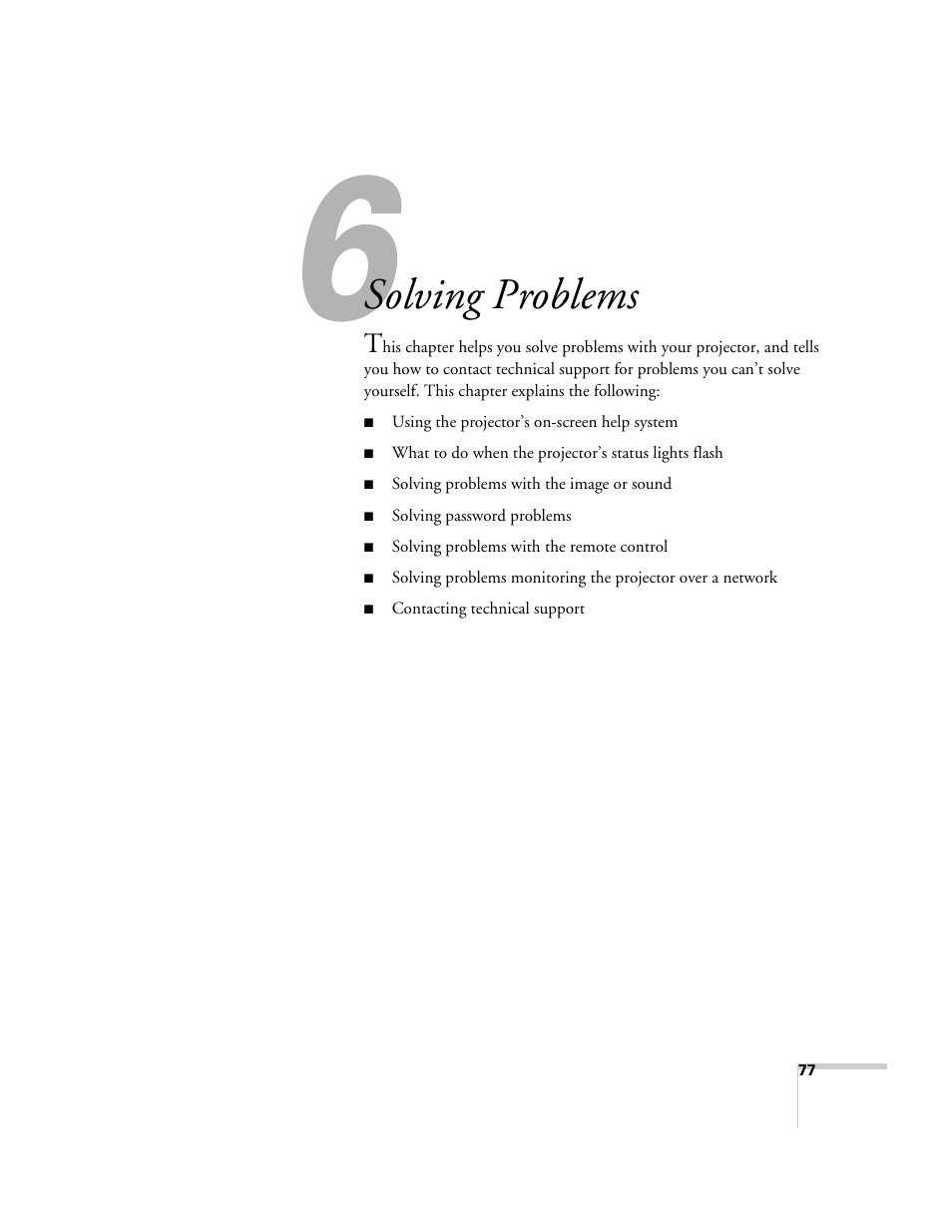 Solving problems | Nortel Networks 822p User Manual | Page 77 / 118