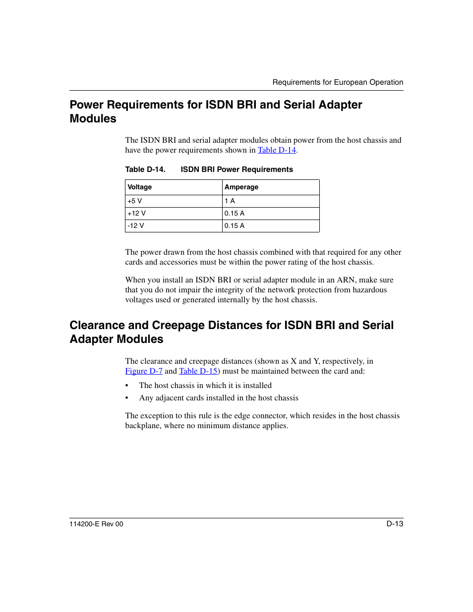 Table d-14 | Nortel Networks Passport ARN Routers User Manual | Page 155 / 166