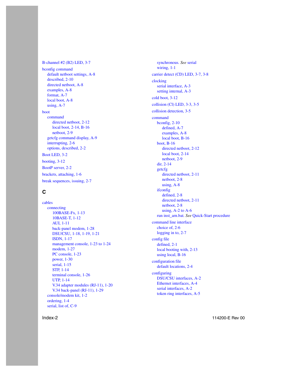 Nortel Networks Passport ARN Routers User Manual | Page 160 / 166