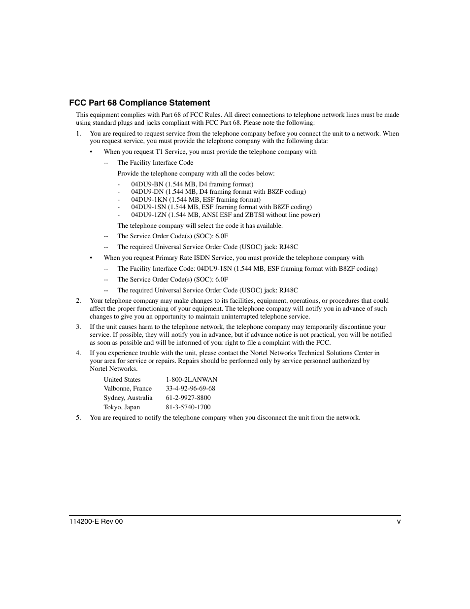 Nortel Networks Passport ARN Routers User Manual | Page 5 / 166