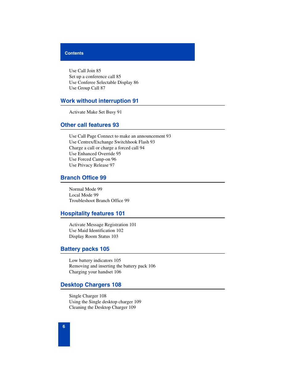 Nortel Networks 6140 User Manual | Page 6 / 126