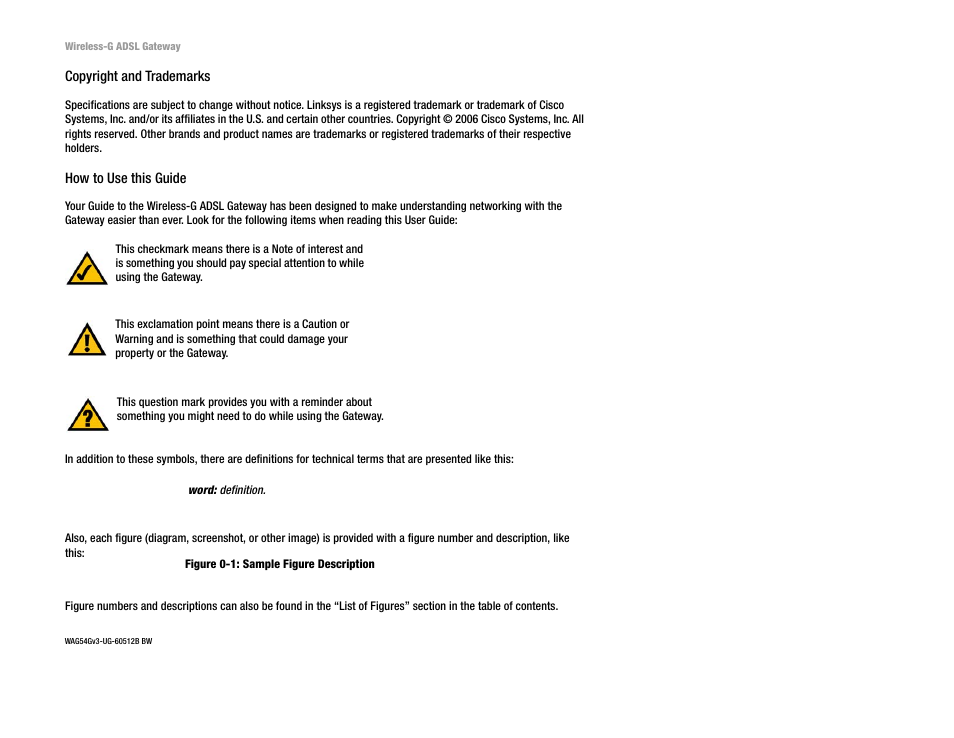 Copyright and trademarks | Nortel Networks WAG54G User Manual | Page 2 / 100