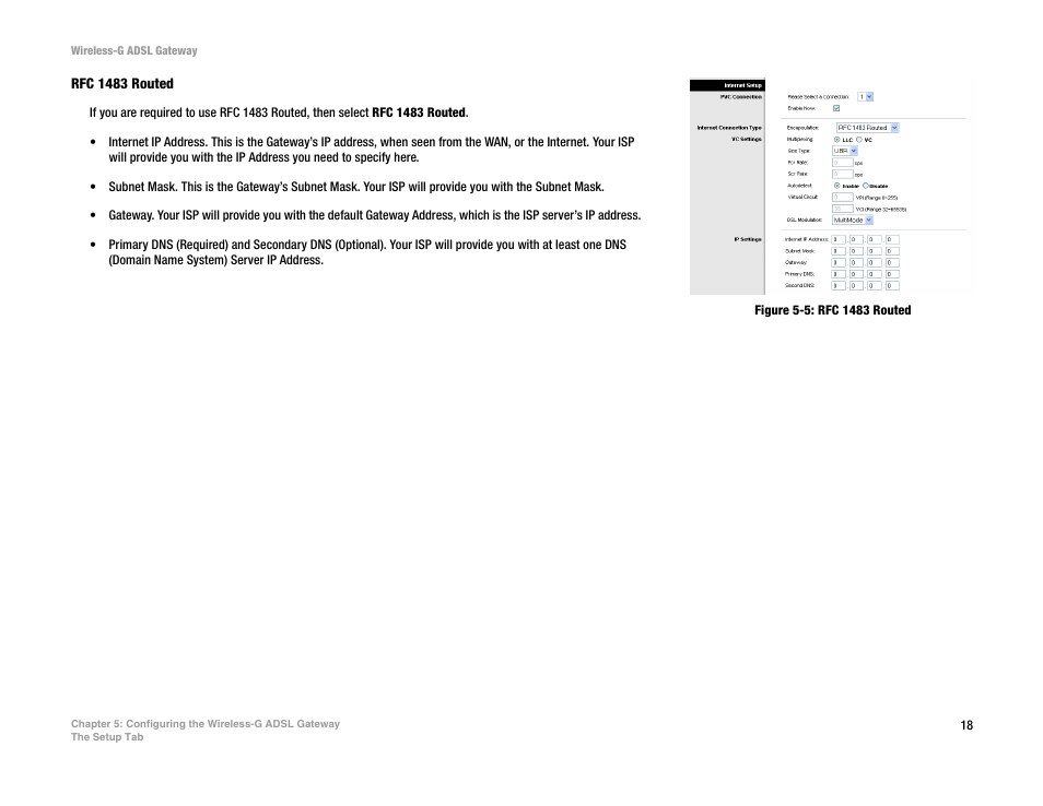 Figure 5-5: rfc 1483 routed | Nortel Networks WAG54G User Manual | Page 25 / 100