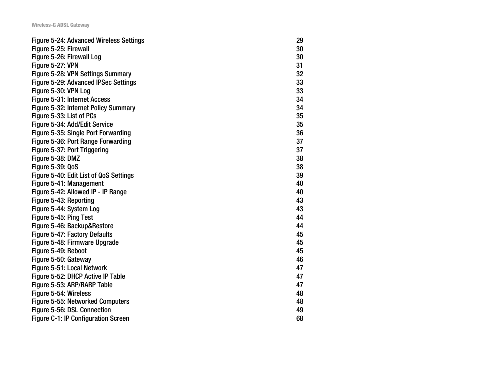 Nortel Networks WAG54G User Manual | Page 6 / 100