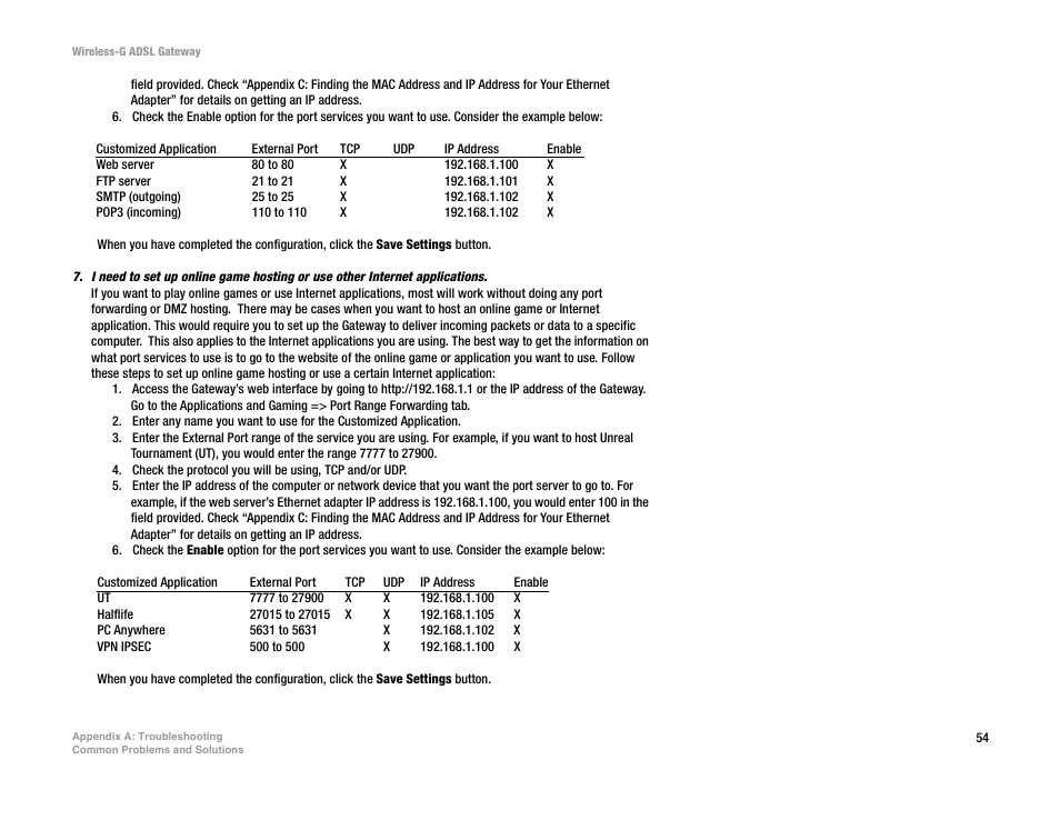 Nortel Networks WAG54G User Manual | Page 61 / 100