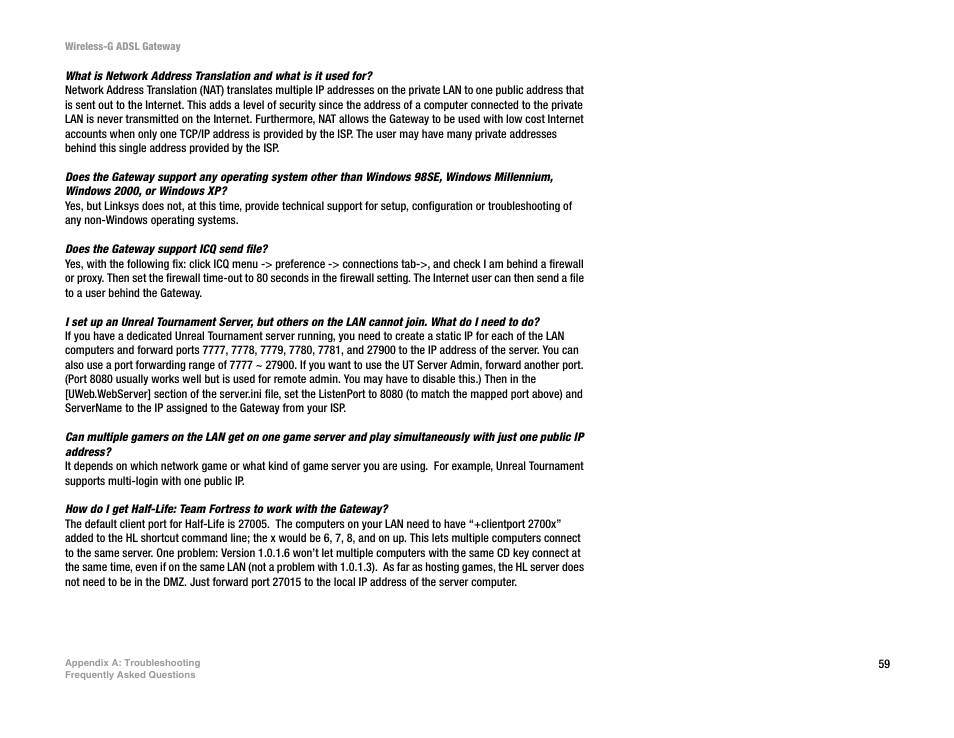 Nortel Networks WAG54G User Manual | Page 66 / 100