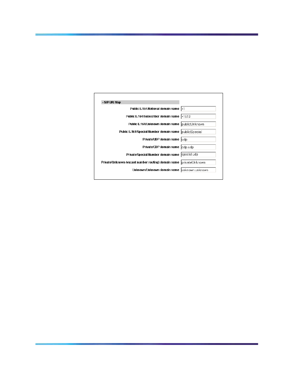 Figure 16 cs 1000 sip uri map | Nortel Networks NN43001-321 User Manual | Page 63 / 110