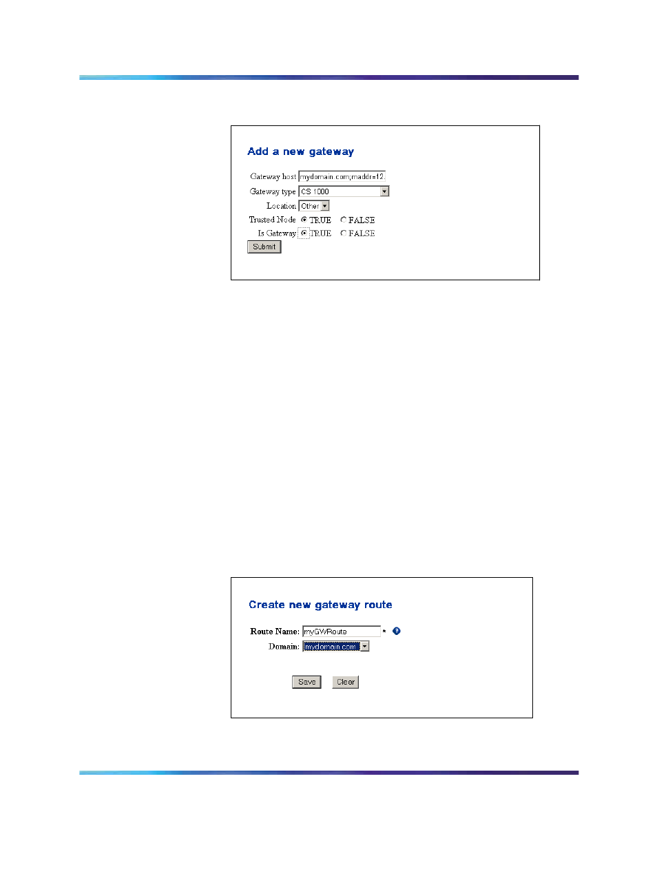 Figure 22 provisioning client: add a new gateway, Figure | Nortel Networks NN43001-321 User Manual | Page 71 / 110