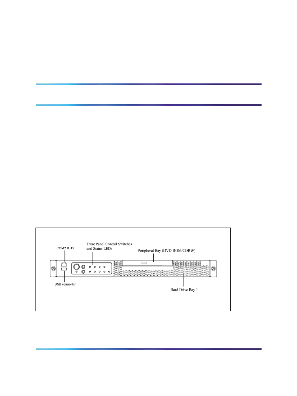 Callpilot server general description, 600r callpilot server, Front panel | Nortel Networks NN44200-313 User Manual | Page 31 / 66
