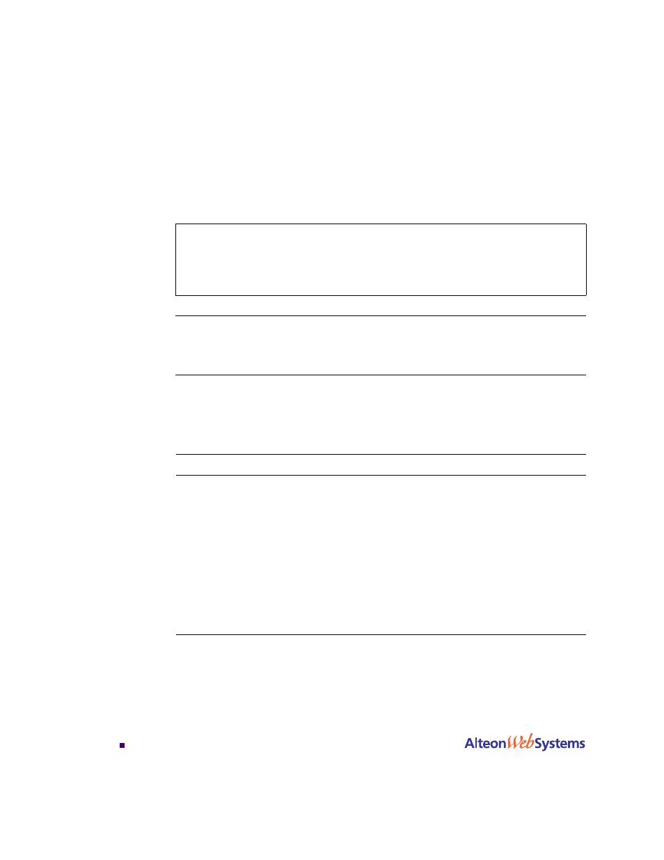 Table 6-2, Web host example: port usage 126 | Nortel Networks WEB OS 212777 User Manual | Page 126 / 482