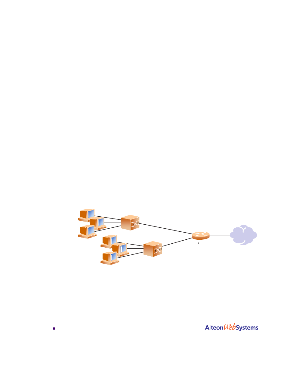 Overview, Web cache redirection environment, Overview 204 | Web cache redirection environment 204, Figure 8-1 | Nortel Networks WEB OS 212777 User Manual | Page 204 / 482