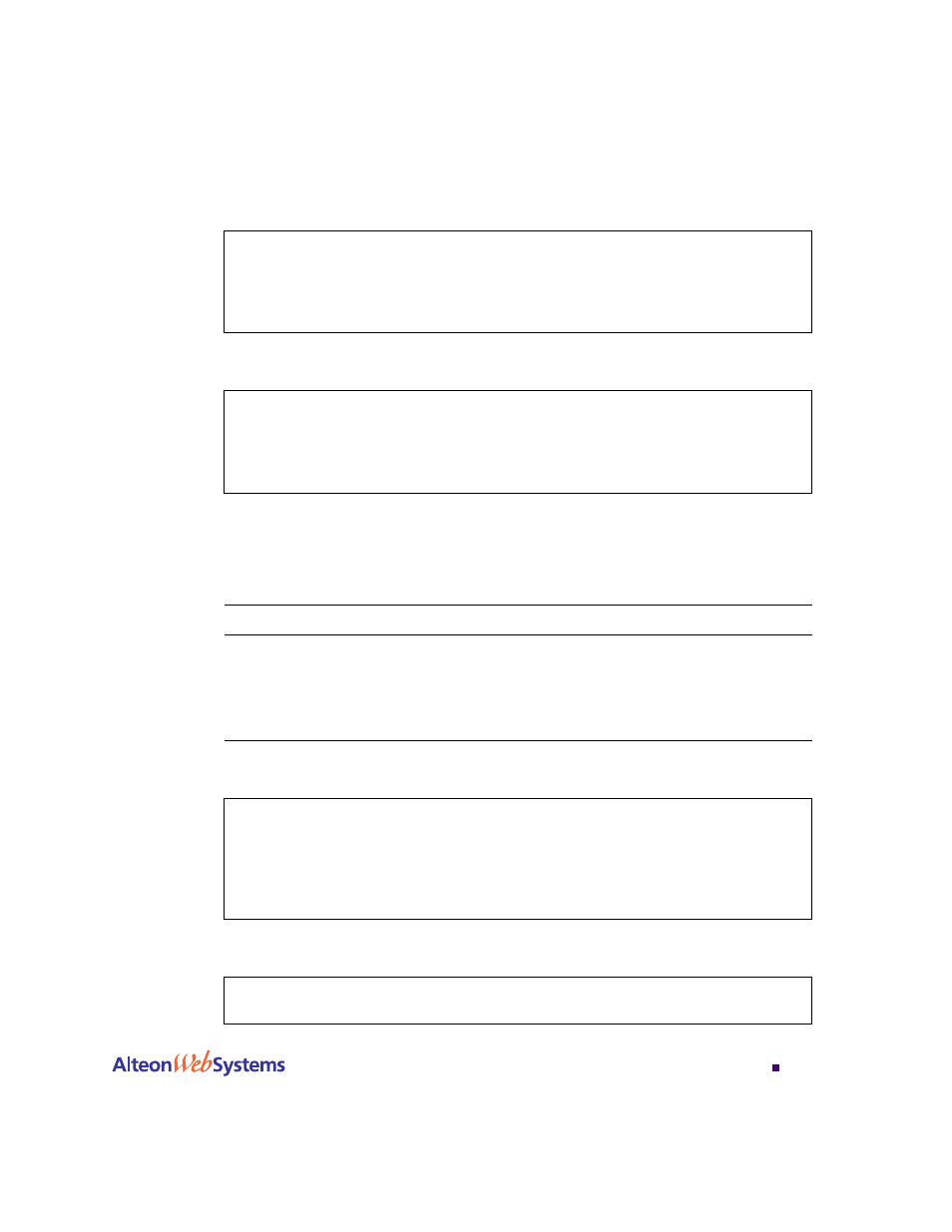 Table 12-4, Web host example: alteon 180 port usage 301 | Nortel Networks WEB OS 212777 User Manual | Page 301 / 482