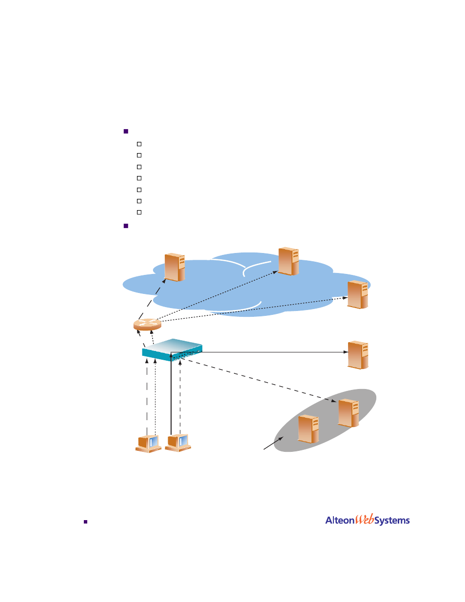 Figure 15-5: url-based web cache redirection 396 | Nortel Networks WEB OS 212777 User Manual | Page 396 / 482