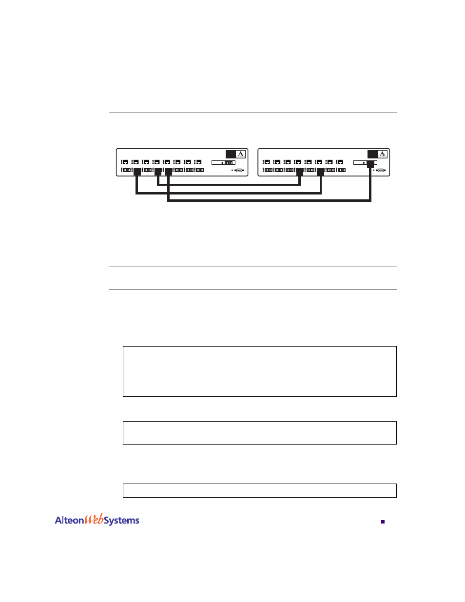 Port trunking example, Port trunking example 67, Figure 3-2 | Port trunk group configuration example 67, Web switch | Nortel Networks WEB OS 212777 User Manual | Page 67 / 482