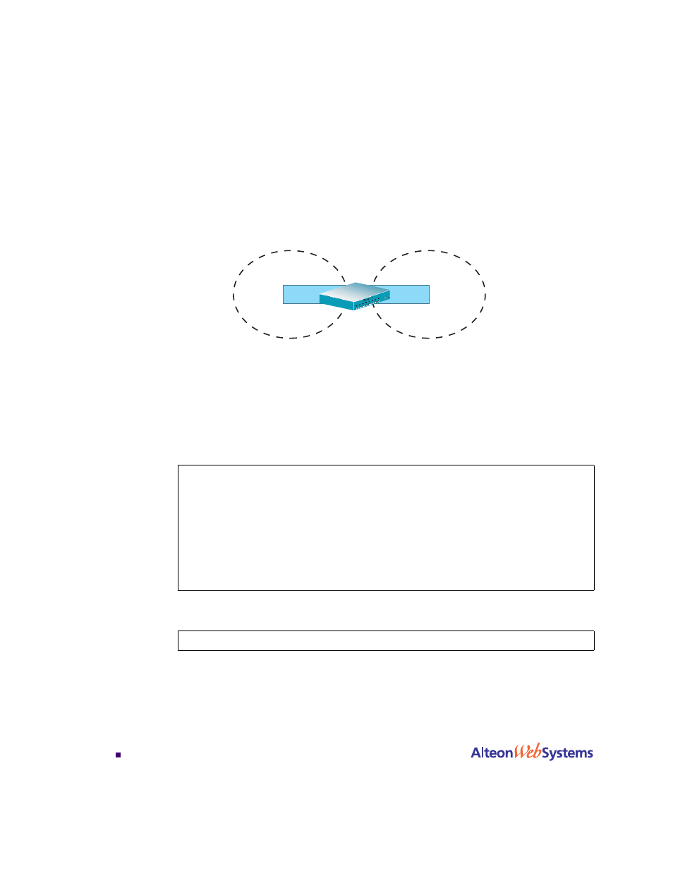 Example 1: simple ospf domain, Example 1: simple ospf domain 84, Figure 4-5 | A simple ospf domain 84 | Nortel Networks WEB OS 212777 User Manual | Page 84 / 482