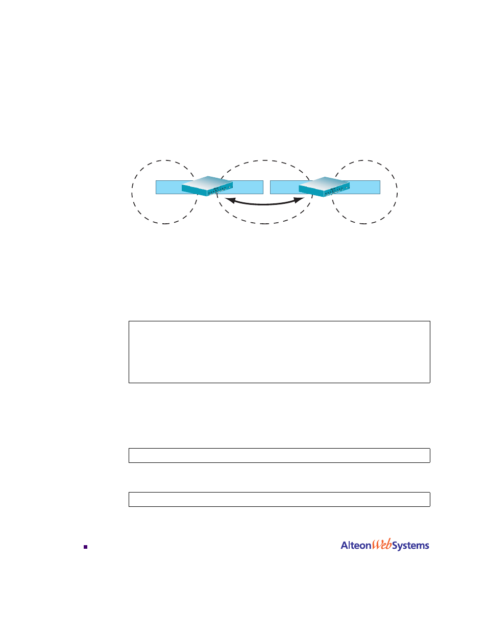 Example 2: virtual links, Configuring ospf for a virtual link on switch #1, Example 2: virtual links 86 | Figure 4-6, Configuring a virtual link 86 | Nortel Networks WEB OS 212777 User Manual | Page 86 / 482