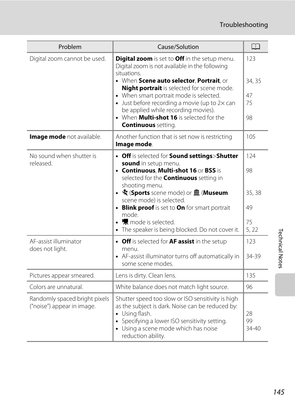 Nikon S570 User Manual | Page 157 / 172