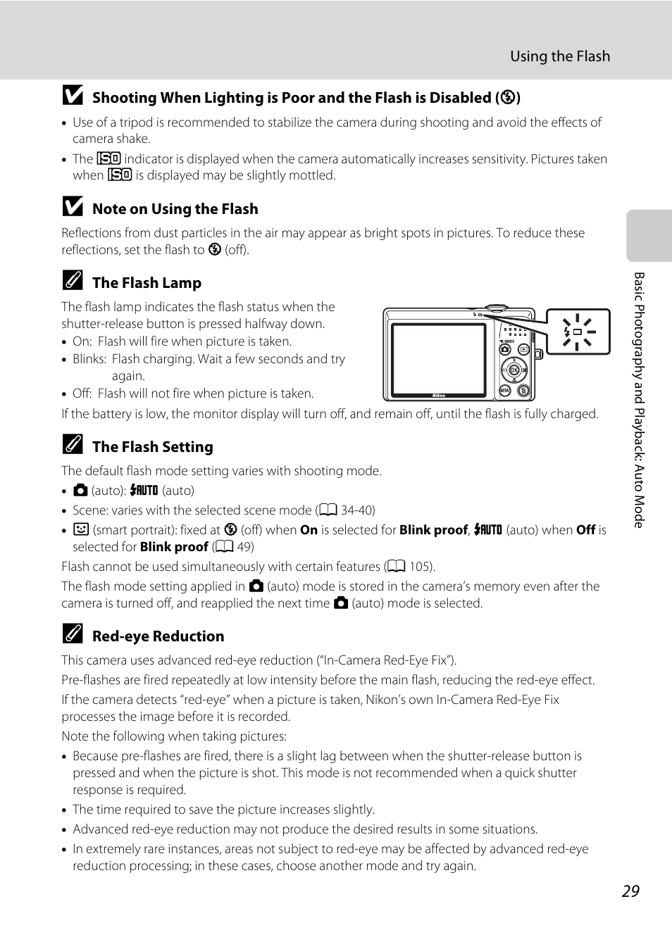 Nikon S570 User Manual | Page 41 / 172