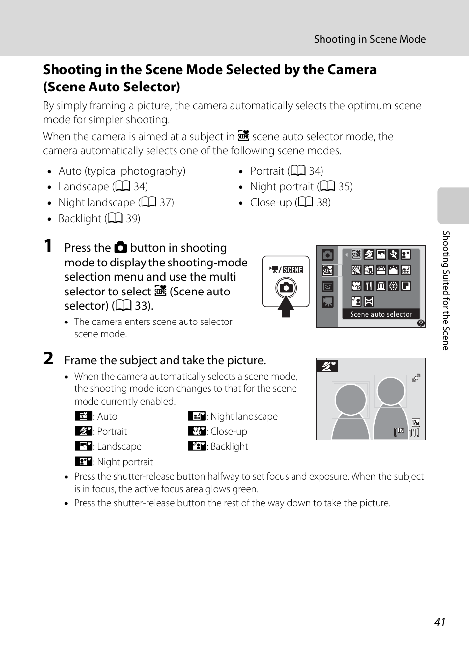 A 41) | Nikon S570 User Manual | Page 53 / 172