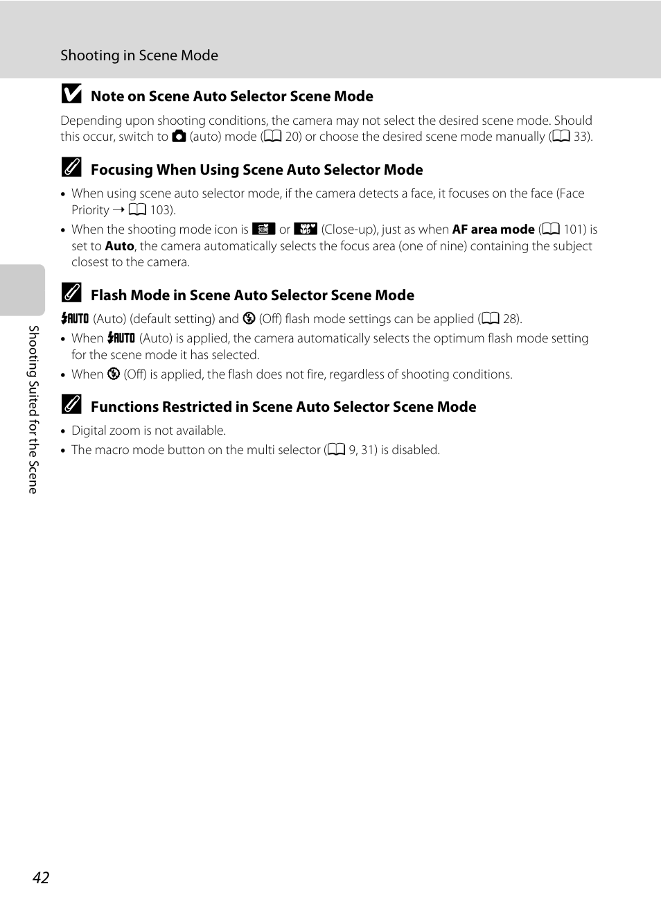 Nikon S570 User Manual | Page 54 / 172