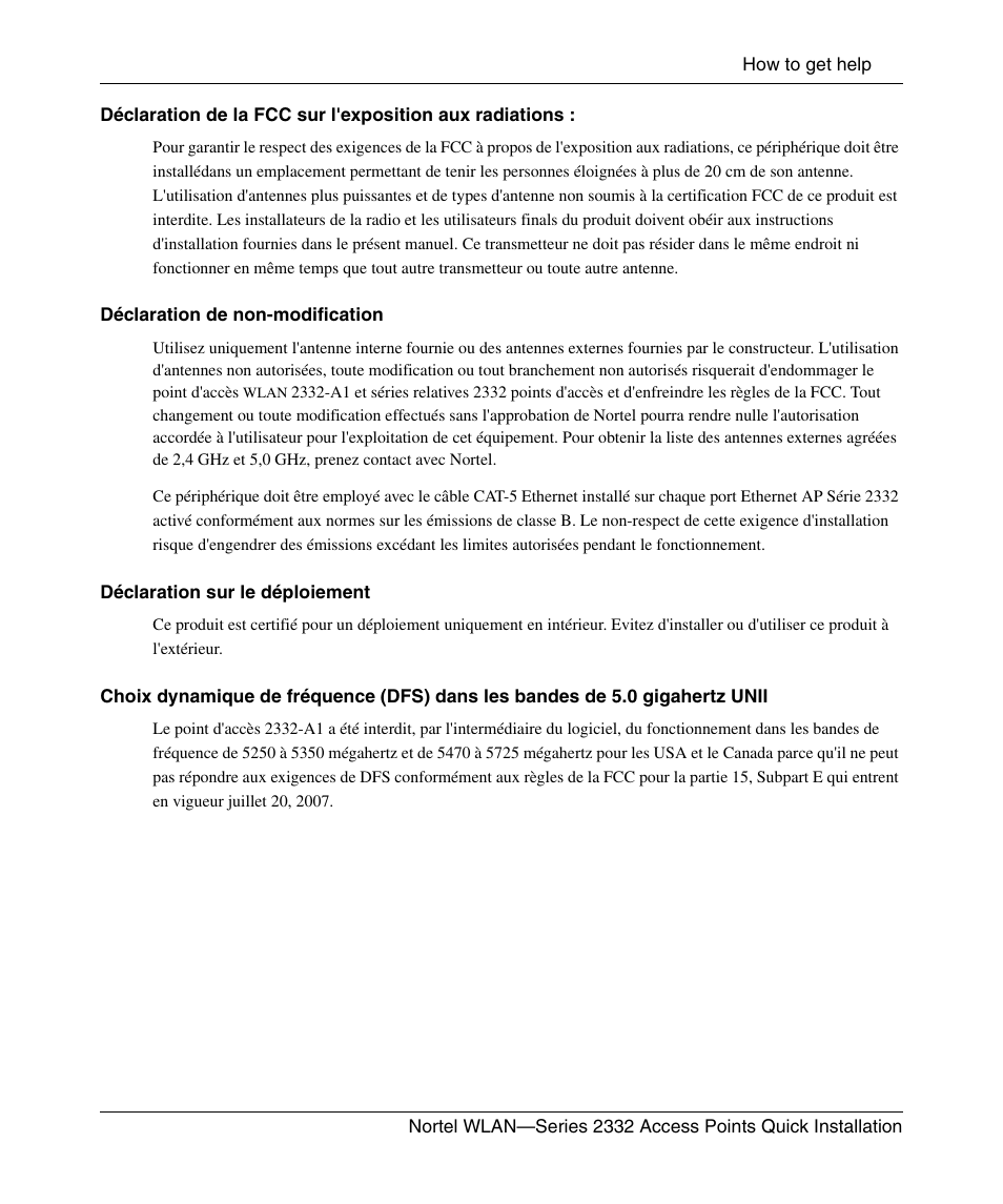 Nortel Networks 2332 User Manual | Page 19 / 102