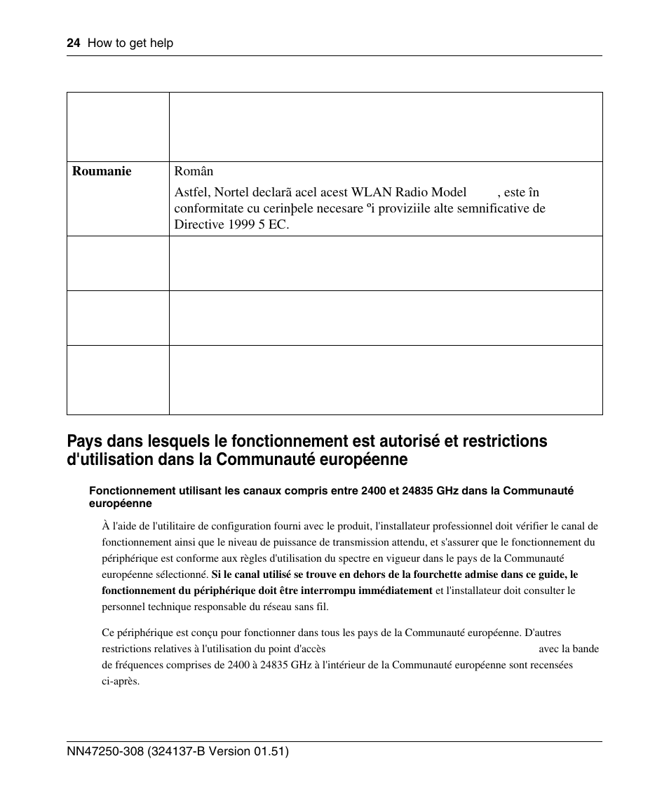 Nortel Networks 2332 User Manual | Page 24 / 102