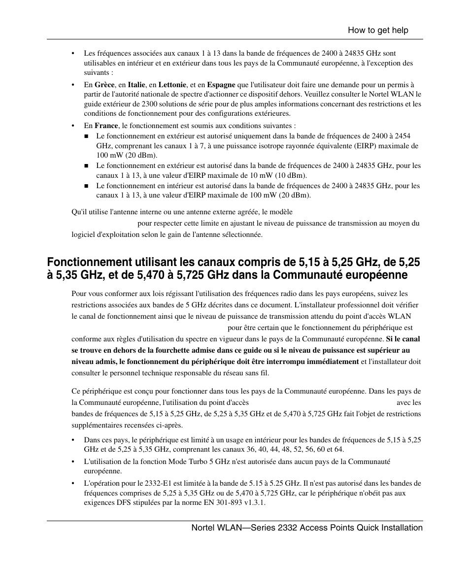 Nortel Networks 2332 User Manual | Page 25 / 102