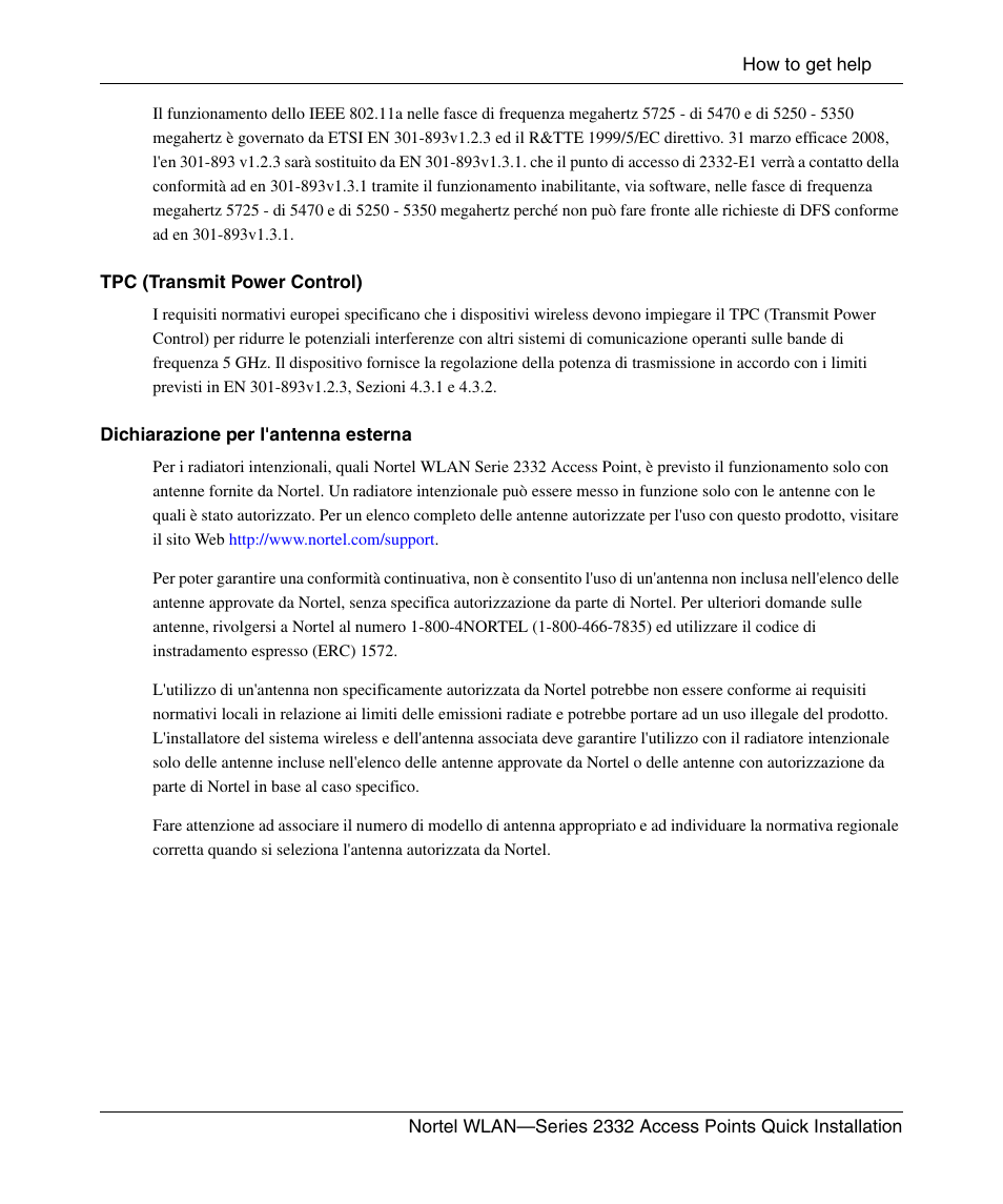 Nortel Networks 2332 User Manual | Page 51 / 102