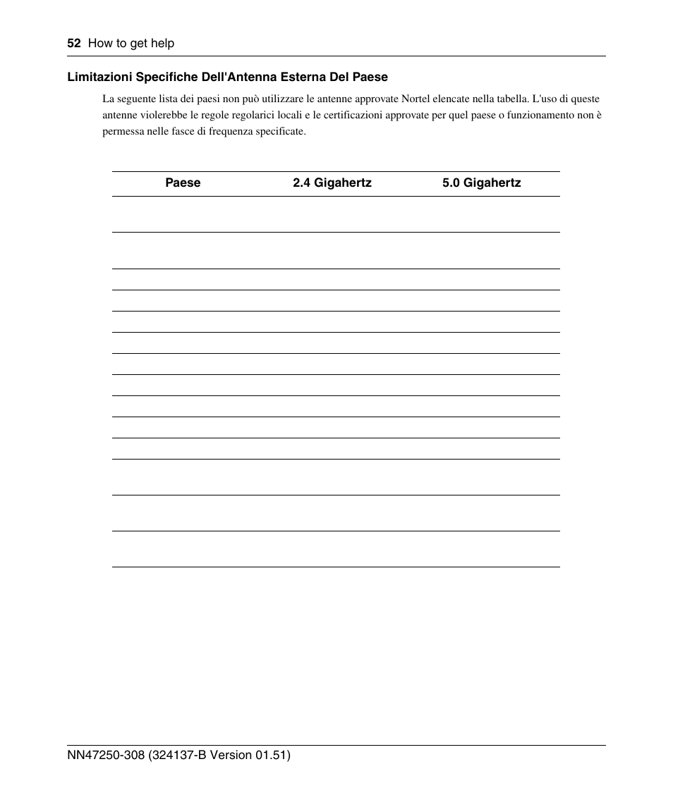 Nortel Networks 2332 User Manual | Page 52 / 102