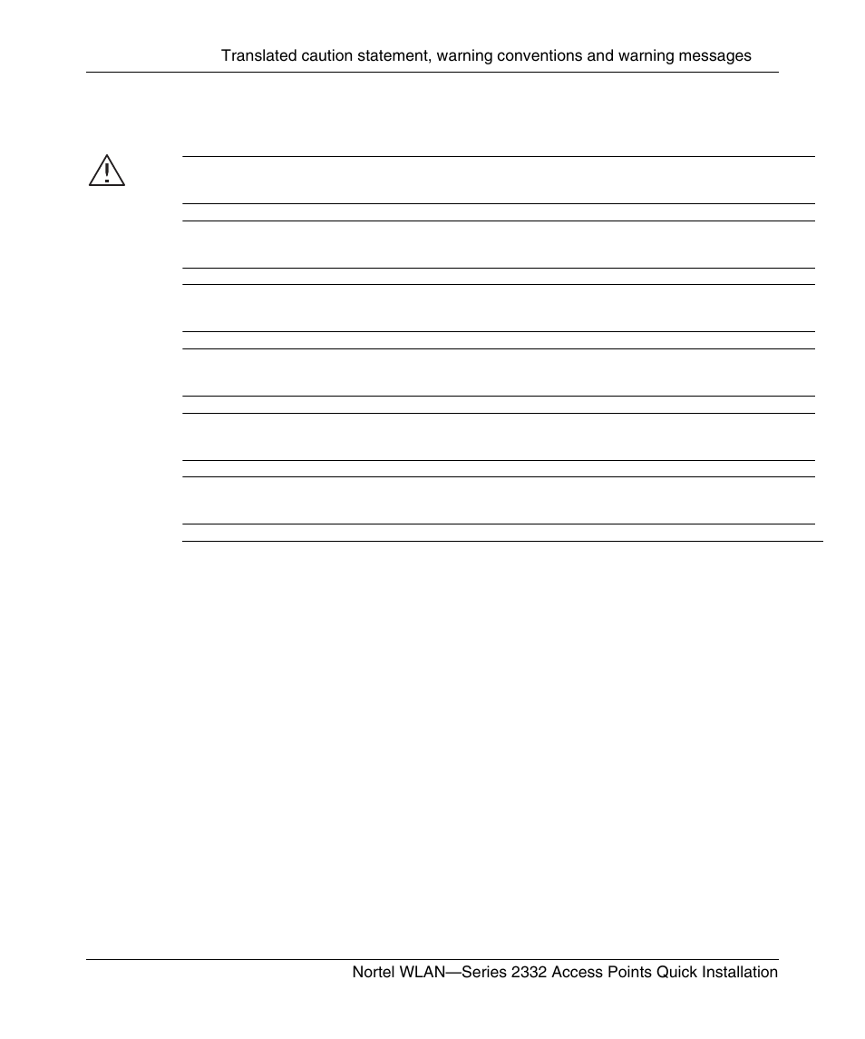 Nortel Networks 2332 User Manual | Page 97 / 102