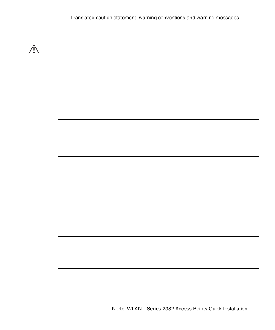 Nortel Networks 2332 User Manual | Page 99 / 102