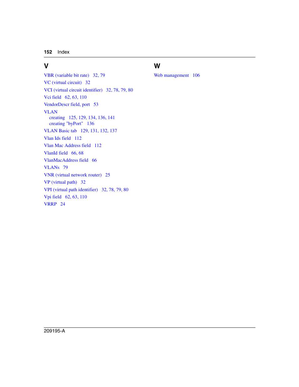 Nortel Networks Passport Module 8672A User Manual | Page 152 / 152