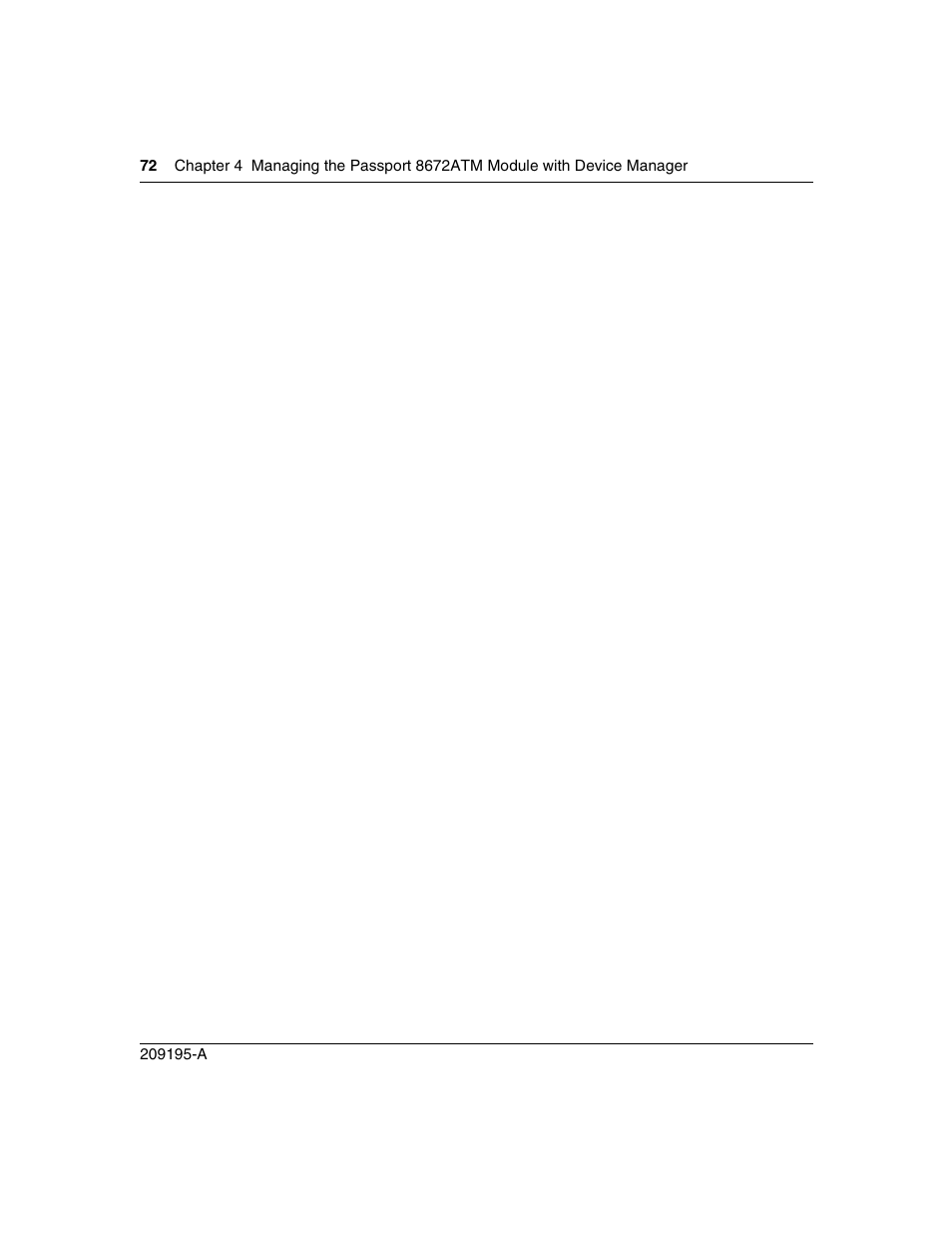 Nortel Networks Passport Module 8672A User Manual | Page 72 / 152