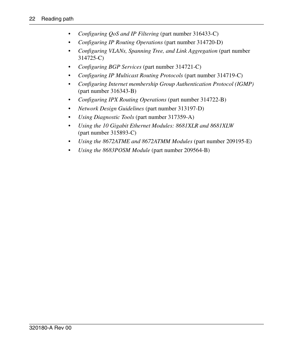 Nortel Networks 8600 User Manual | Page 22 / 24