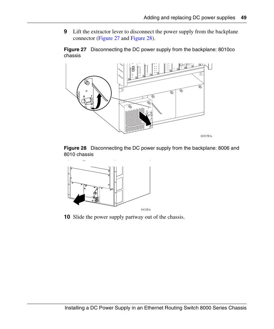 Figure 27, Figure 28 | Nortel Networks 8000 Series User Manual | Page 49 / 60