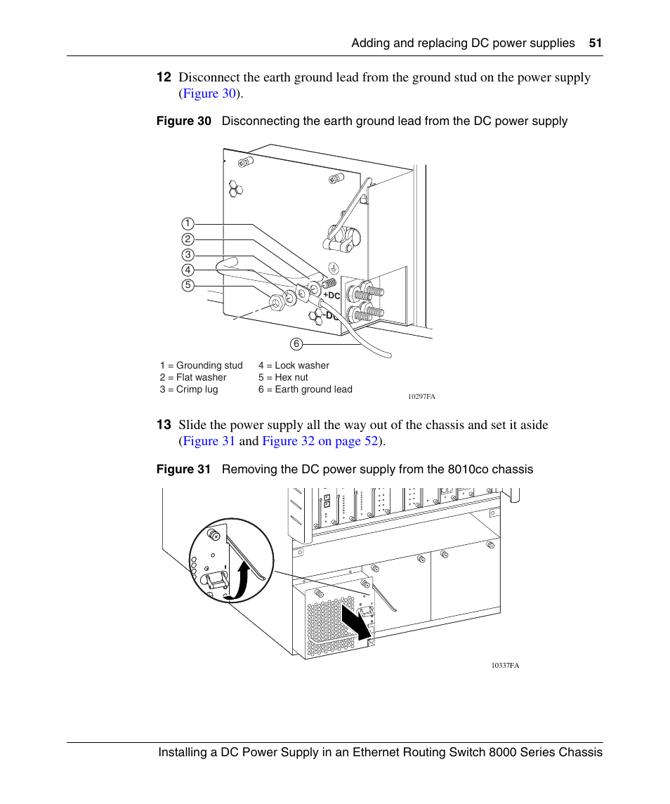 Figure 30, Figure 31 | Nortel Networks 8000 Series User Manual | Page 51 / 60