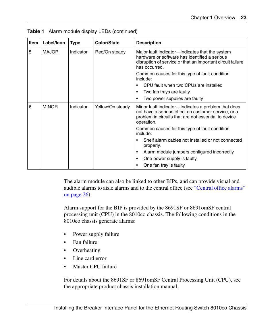 Nortel Networks 8010co User Manual | Page 23 / 82