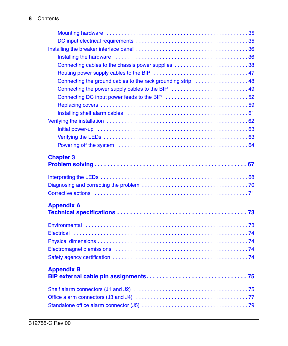 Nortel Networks 8010co User Manual | Page 8 / 82