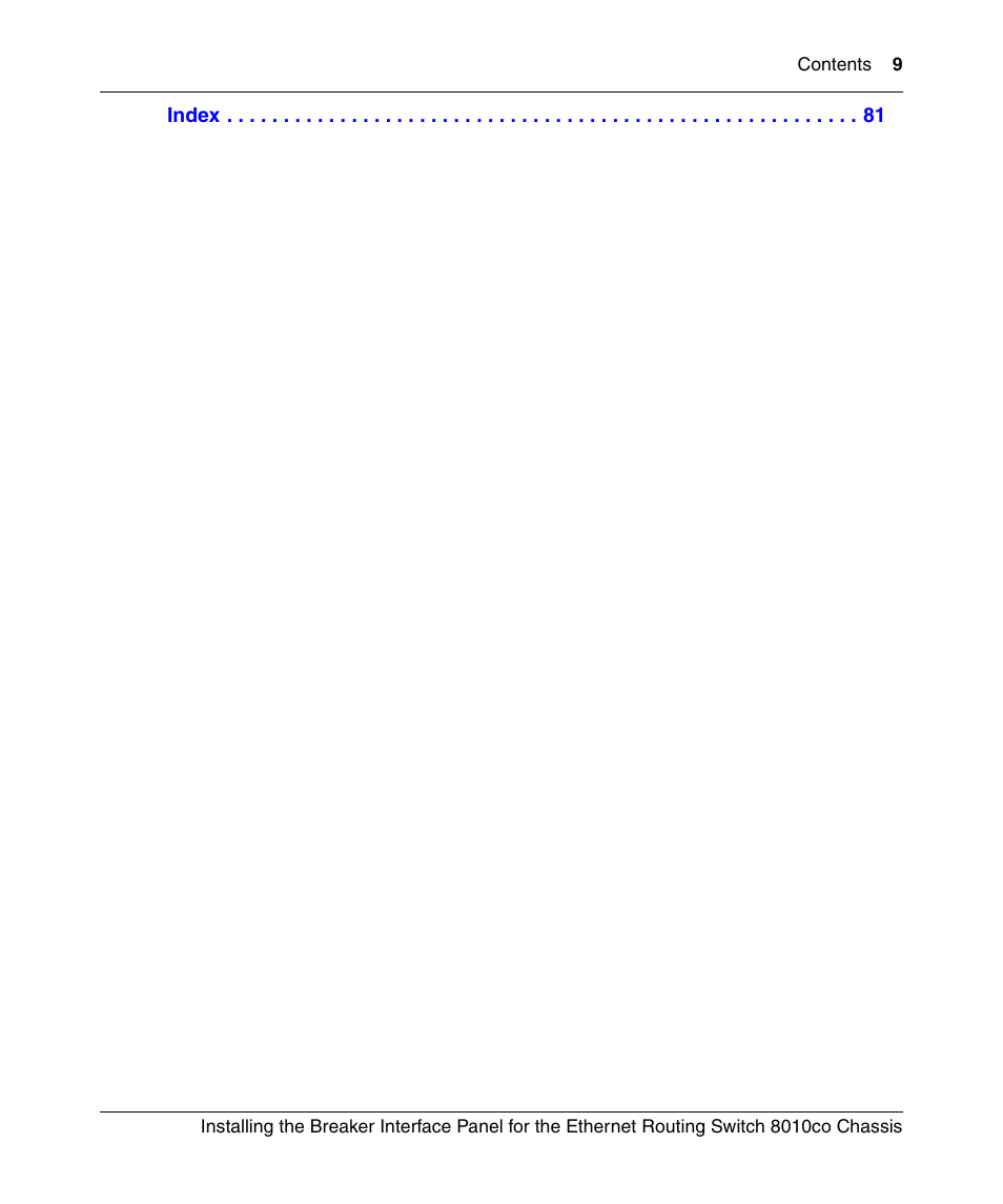 Nortel Networks 8010co User Manual | Page 9 / 82