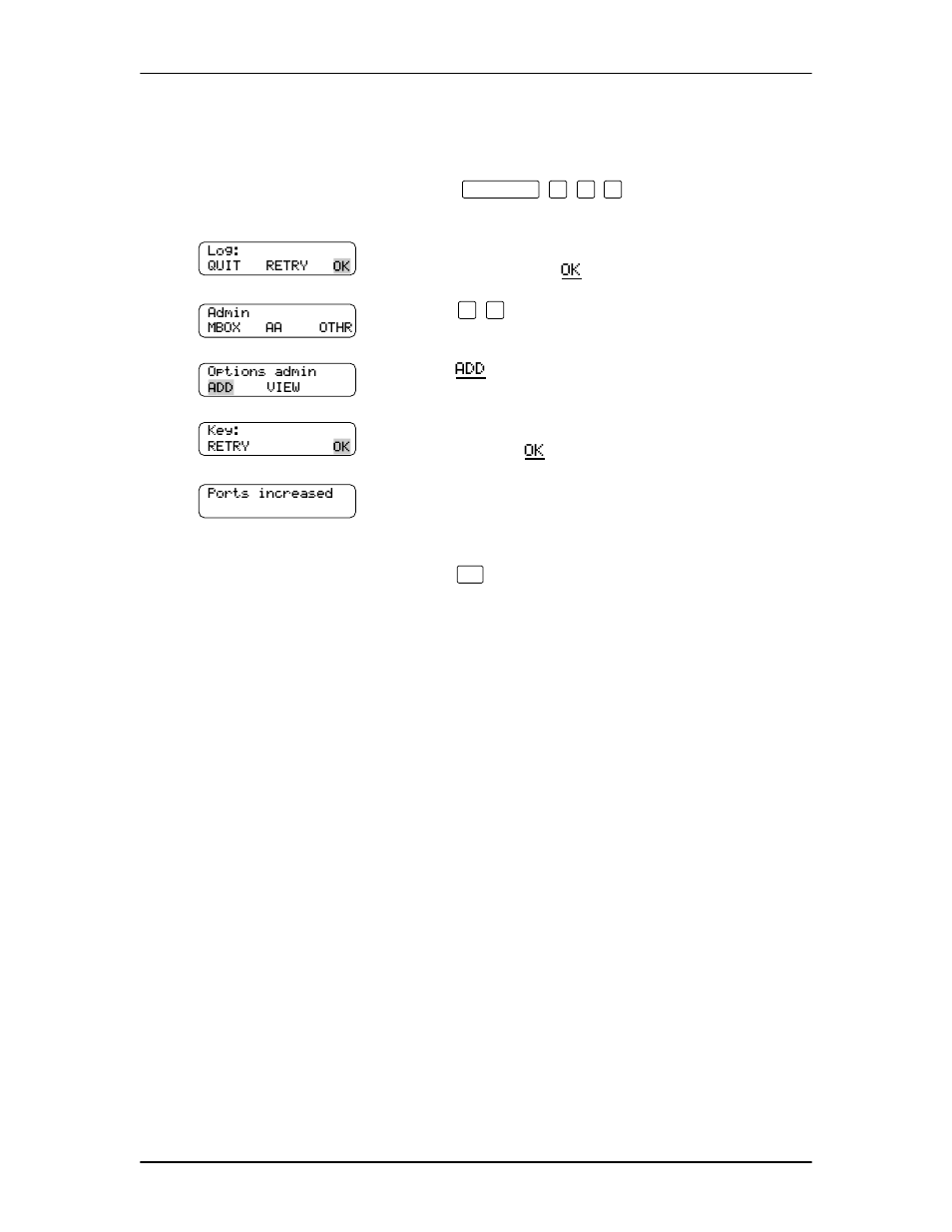 Press ƒ, Press, Press add | Press ® to end this programming session, Backing up the capabilities file | Nortel Networks Voice Mail User Manual | Page 10 / 14