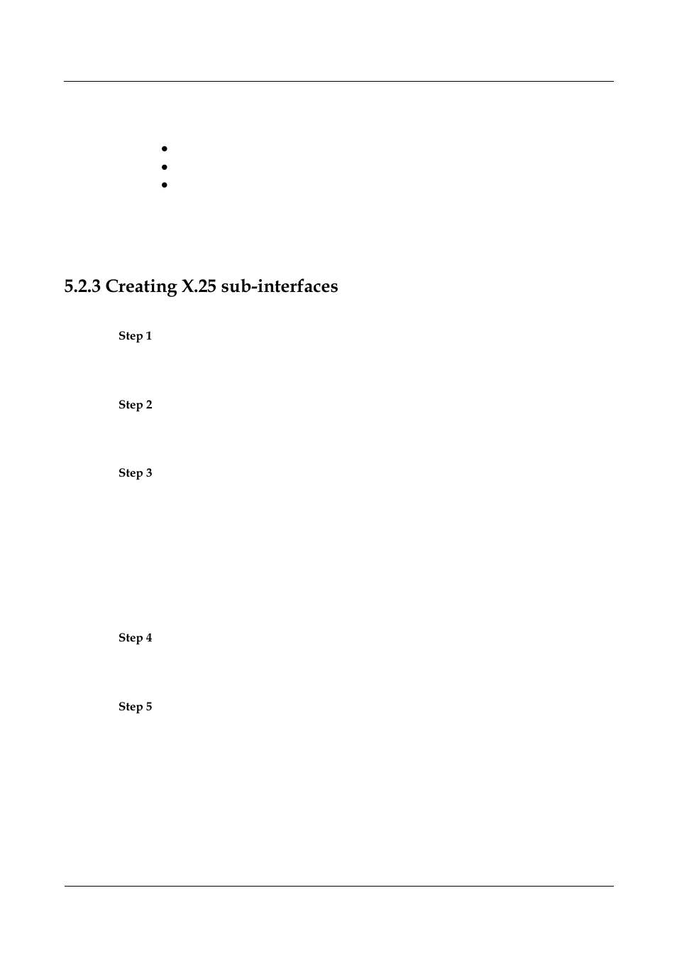 3 creating x.25 sub-interfaces, 3 creating x.25 sub-interfaces -6, Creating x.25 sub-interfaces | Nortel Networks 8000 User Manual | Page 107 / 486