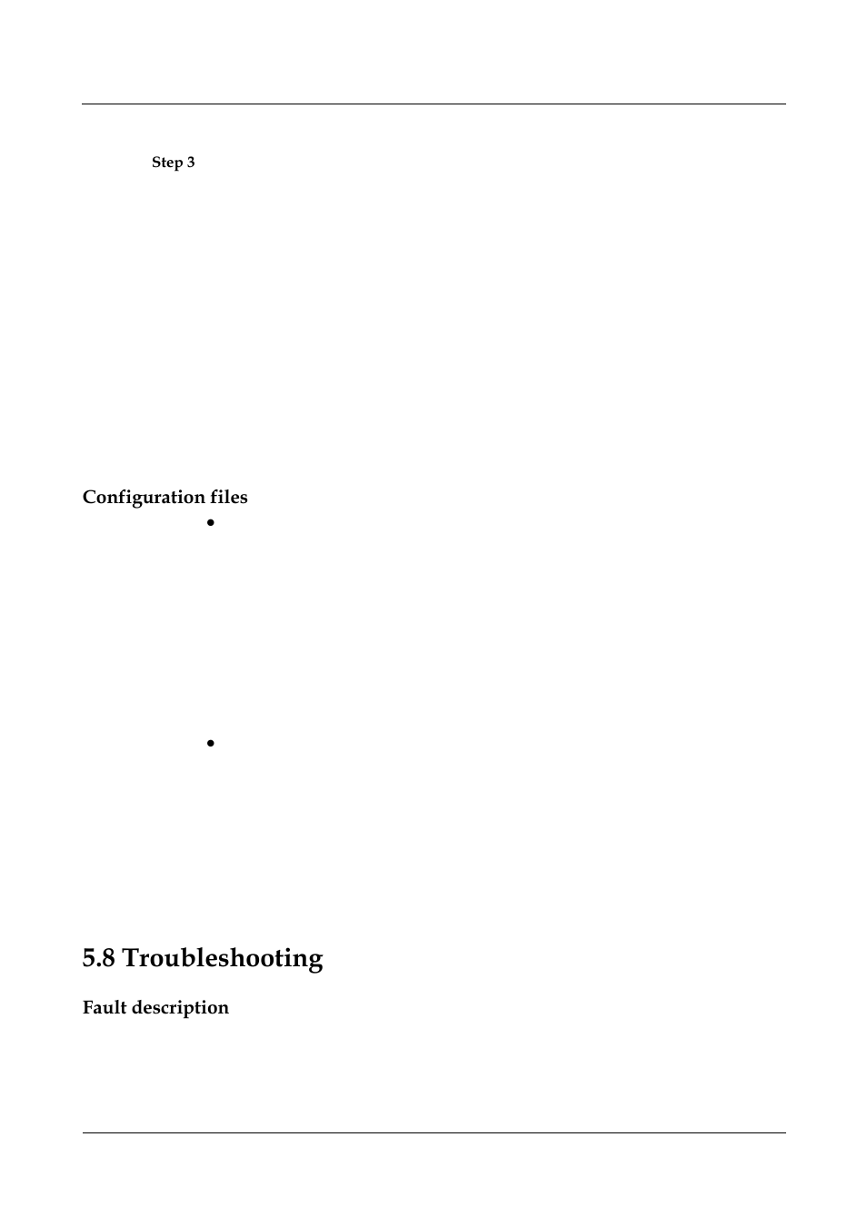 Configuration files, 8 troubleshooting, Fault description | 8 troubleshooting -20 | Nortel Networks 8000 User Manual | Page 121 / 486