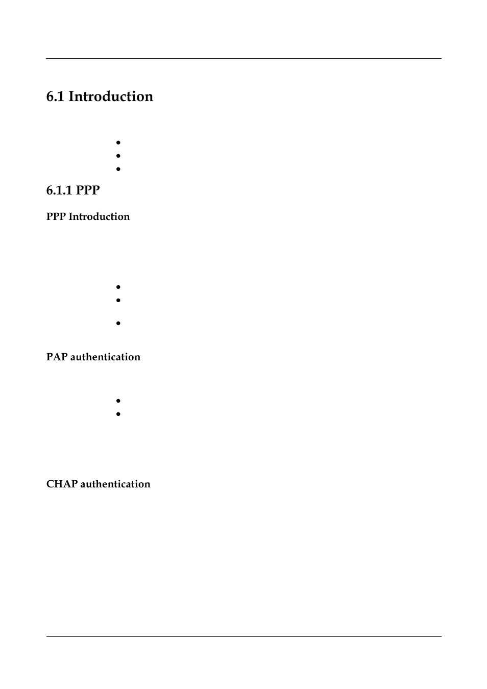 1 introduction, 1 ppp, Ppp introduction | Pap authentication, Chap authentication, 1 introduction -2, 1 ppp -3 | Nortel Networks 8000 User Manual | Page 129 / 486