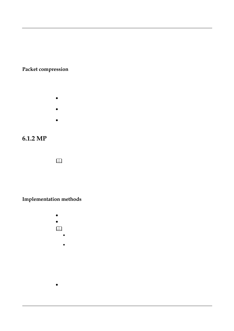 Packet compression, 2 mp, Implementation methods | 2 mp -5 | Nortel Networks 8000 User Manual | Page 131 / 486