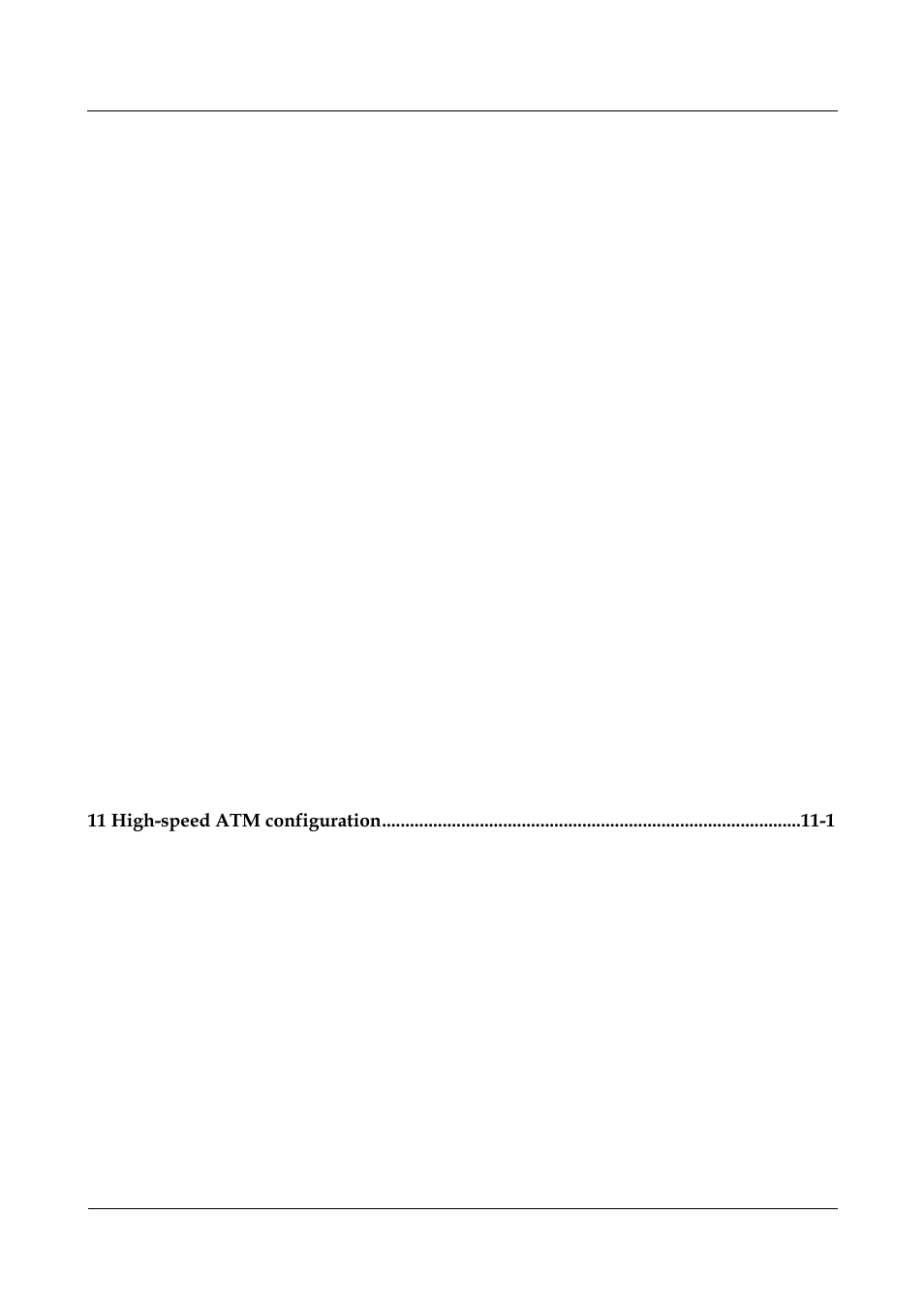 11 high-speed atm configuration -1 | Nortel Networks 8000 User Manual | Page 14 / 486