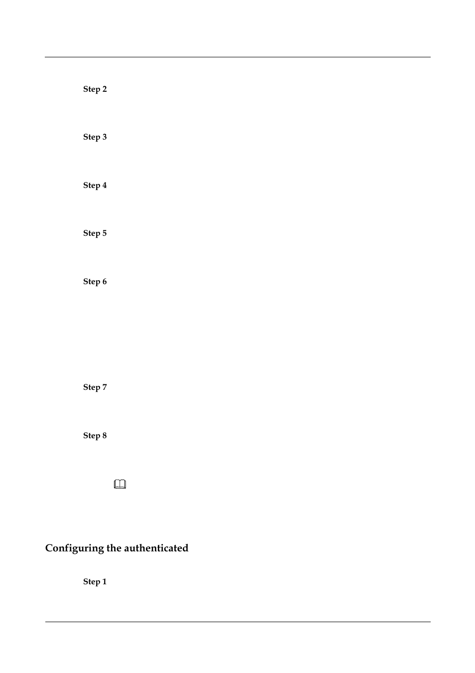 Configuring the authenticated | Nortel Networks 8000 User Manual | Page 140 / 486