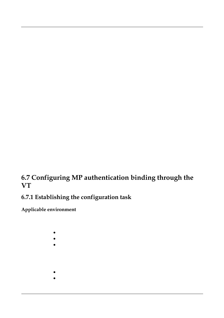 1 establishing the configuration task, Applicable environment, 1 establishing the configuration task -7 | Nortel Networks 8000 User Manual | Page 155 / 486