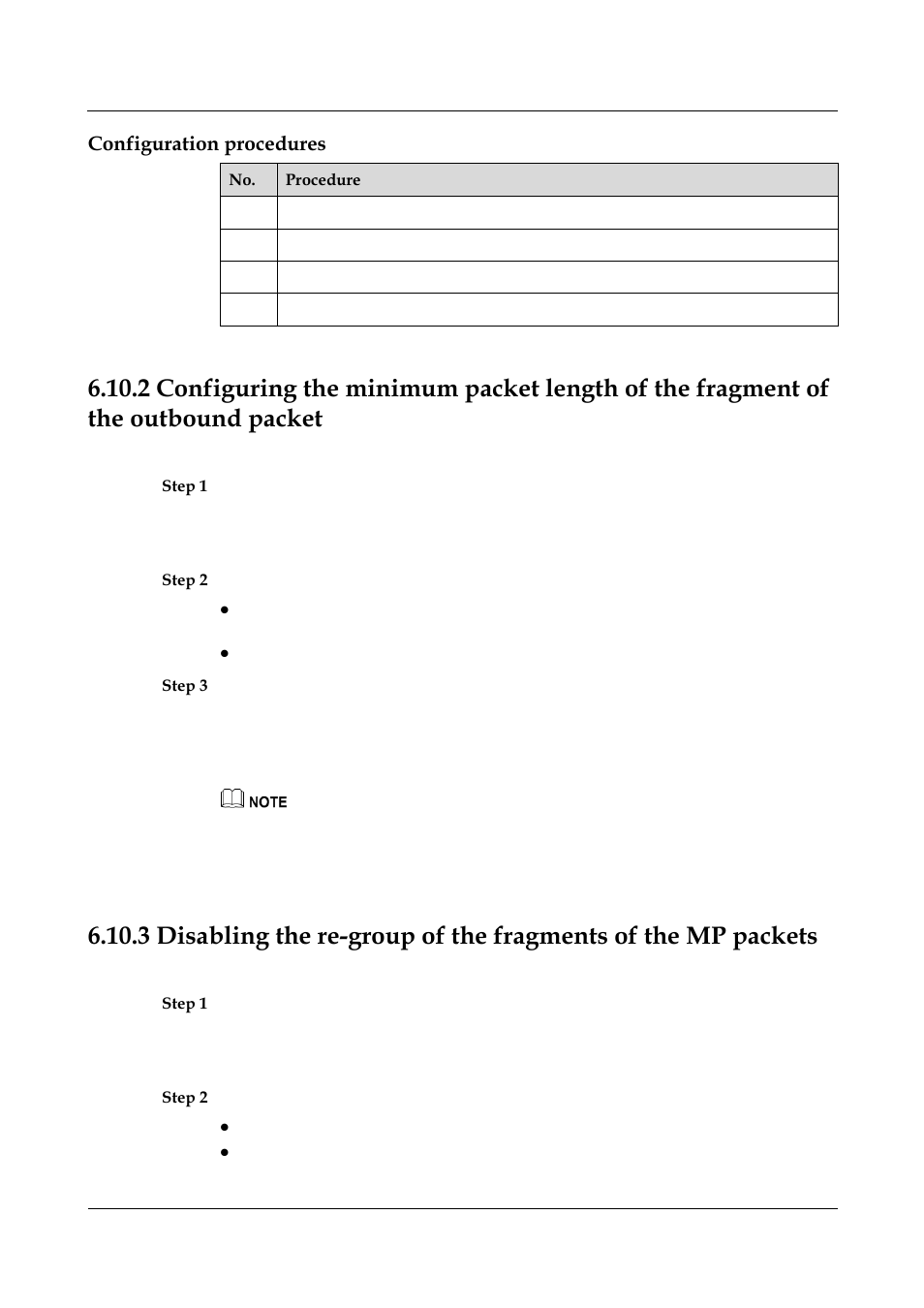 Configuration procedures | Nortel Networks 8000 User Manual | Page 169 / 486